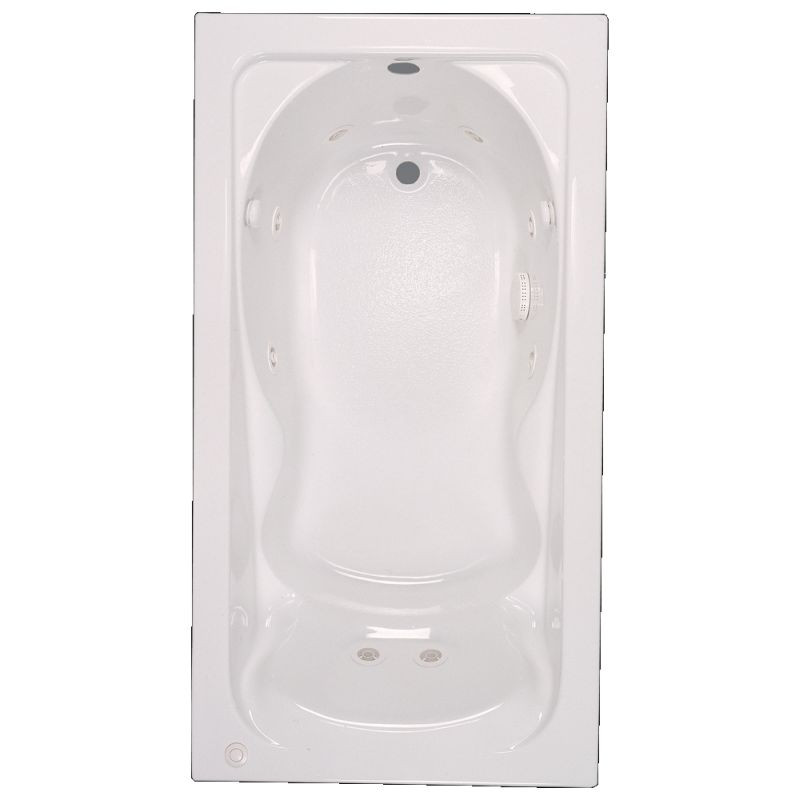 American Standard 2772018WC.020 60-in x 42-in Drop-In Acrylic Everclean Whirlpool