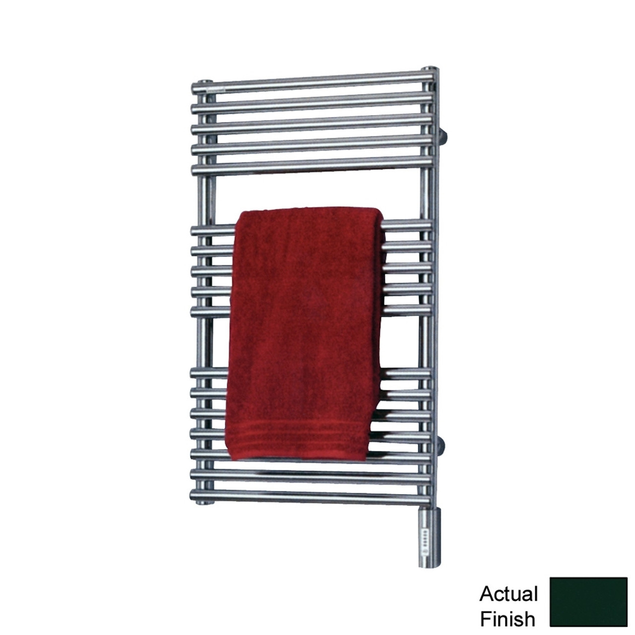 Hydronic Towel Radiator 46-in H x 20-in W Moss Green
