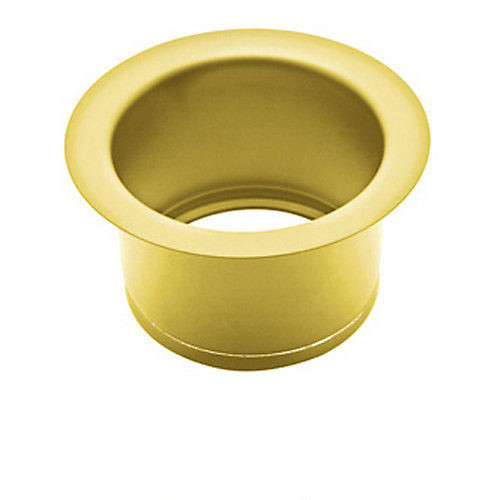 Extended 2 1/2in Disposal Flange in Inca Brass