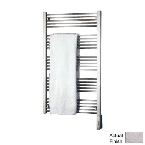 Hydronic Towel Radiator 33-in H x 20-in W Stainless Steel