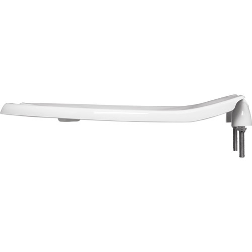 Bemis Commercial 955SSCT 000 Plastic Round Toilet Seat in White