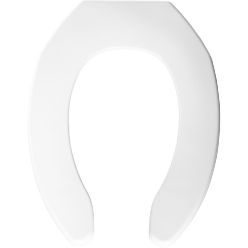 Church Commercial 255 000 Plastic Elongated Toilet Seat in White
