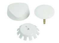 2in Trim Kit for Bath Waste and Overflow in Alpine White