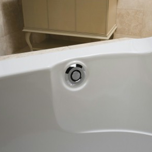 17in-24in Tub and 33in Cable PushControl Complete Unit in Polished Chrome