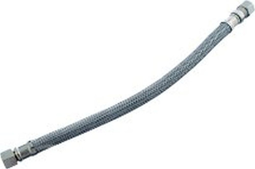 Braided Stainless Steel 20-in Faucet Connector with 3/8-in Female Compression Thread x 3/8-in O.D. Copper Tubing Coupling