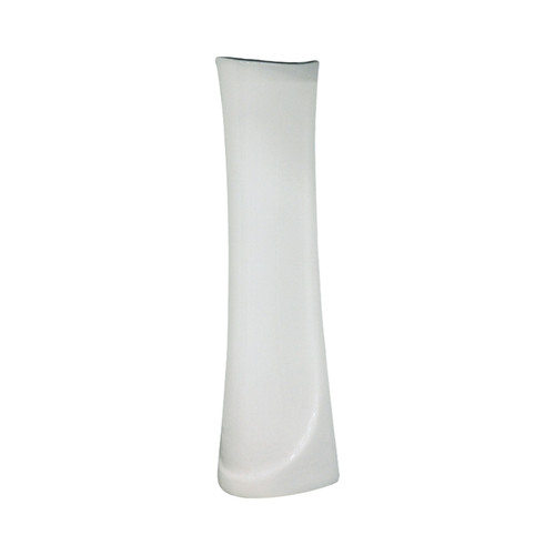 Vitreous China Pedestal Leg for use with TL-1444 Lavatory Sink, in White