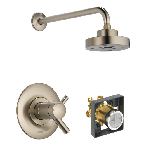 Brizo KS60275-R-BN Shower Trim Kit in Brushed Nickel