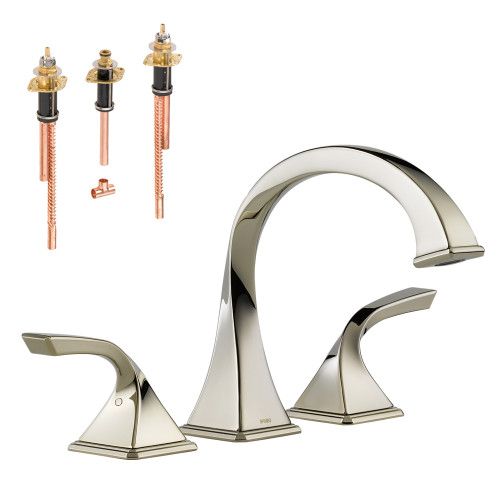 Roman Tub Trim Kit in Polished Nickel