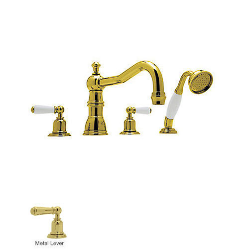Rohl U.3745L-IB Roman Tub Faucet in English Gold