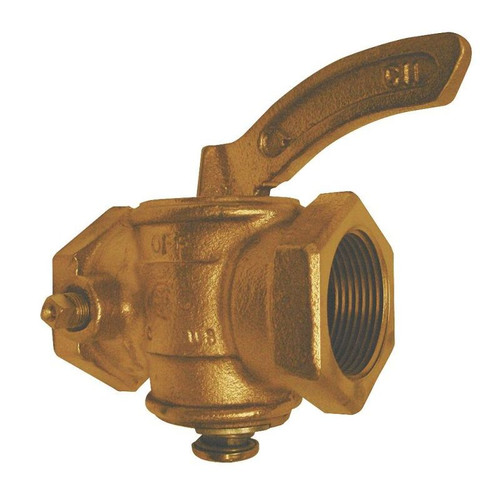 1/2 psig Gas Cock, FNPT x FNPT Connection Type, 1-1/2-in x 1-1/2-in Pipe Size