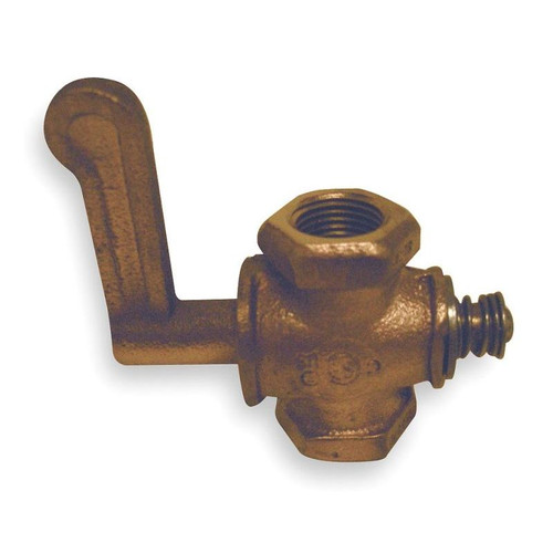 1/2 psig Gas Cock, FNPT x FNPT Connection Type, 3/8-in x 3/8-in Pipe Size