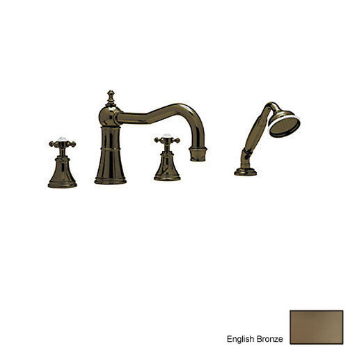 Georgian Era Roman Tub Faucet in English Bronze