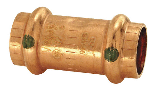 1-1/2in X 1-1/2in Check Valve, Low Lead Bronze, Press X Press Connection Type