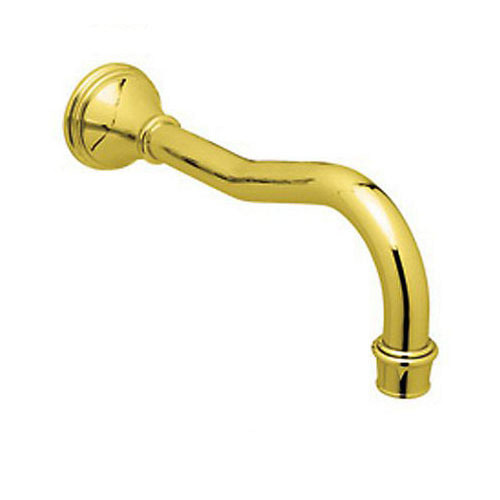 10in Non Diverter Tub Spout in English Gold