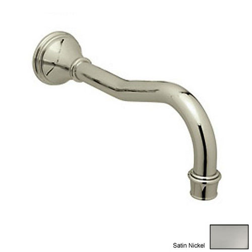 Georgian Era 10in Non Diverter Tub Spout in Satin Nickel