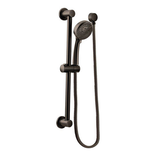 Multi-Function Hand Shower Package with Hose and Slide Bar in Oil Rubbed Bronze