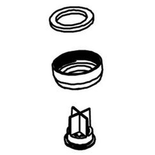 Moen Commercial 52652 Laminar Flow Spout, Flow Control In Base  1.5 Gpm