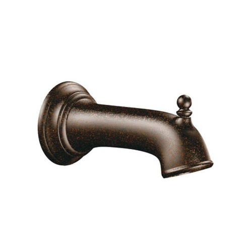 7-1/4in Tub Spout with 1/2in Slip Fit Connection (With Diverter) in Oil Rubbed Bronze