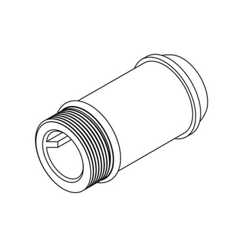 4-1/4in Extension Nipple in Chrome