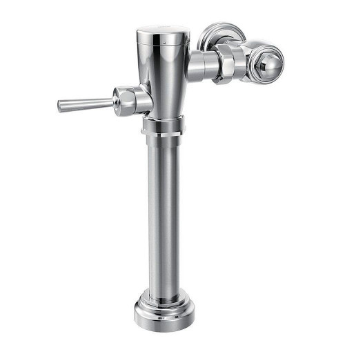 Moen 8310M128 1.28 GPF Toilet Flushometer with 1-1/2in Top Spud in Chrome