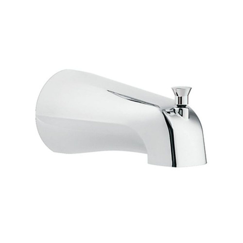 Moen 3800 5-1/2in Tub Spout with 1/2in Slip Fit Connection (With Diverter) in Chrome