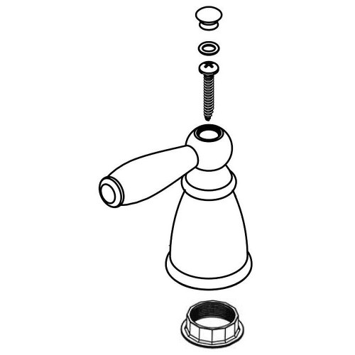 Moen 131098BN Handle Kit in Brushed Nickel