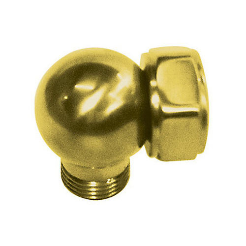 Rohl U.5389IB Wall Supply Elbow in English Gold