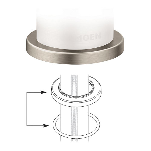 Moen 172668BN Replacement Escutcheon in Brushed Nickel