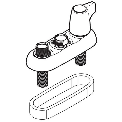 Moen 100625 Escutcheon in Chrome
