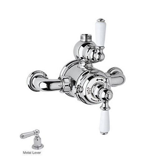 Rohl U.5550L-APC Exposed Thermostatic Shower Valve Trim in Polished Chrome