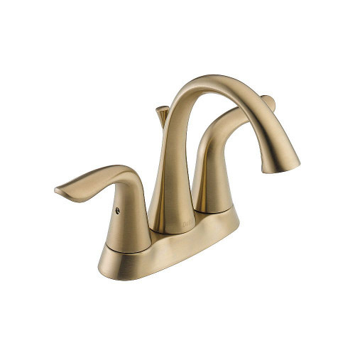 Delta 2538-CZMPU-DST Two Handle Centerset Lavatory Faucet - Metal Pop-Up in Champagne Bronze