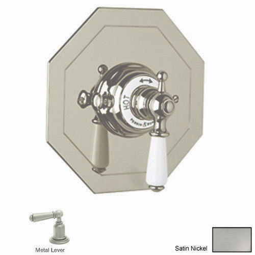 Rohl U.5585L-STN/TO Thermostatic Shower Valve Trim in Satin Nickel