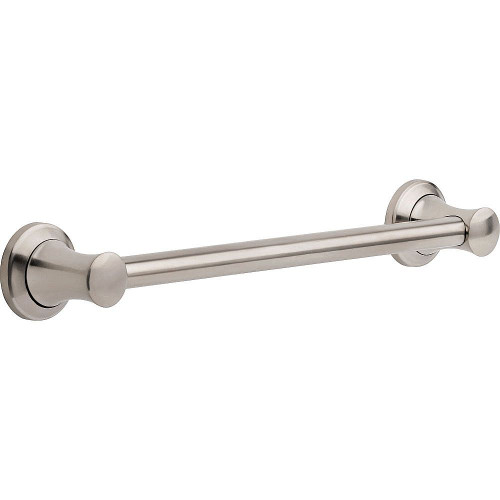 Transitional Decorative ADA Grab Bar - 18in in Brilliance Stainless