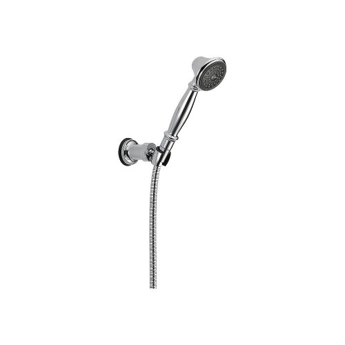 Delta 55020 Premium Single-Setting Adjustable Wall Mount Hand Shower in Polished Chrome