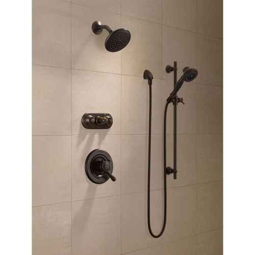 Premium 3-Setting Slide Bar Hand Shower in Venetian Bronze