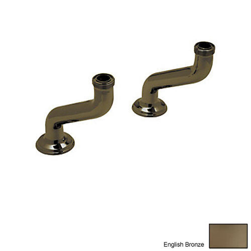 Extended Deck Pillar Unions in English Bronze