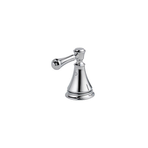 Two Lever Bath Faucet / Bidet Handle Kit in Polished Chrome