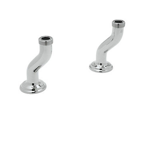 Deck Pillar Unions in Polished Chrome