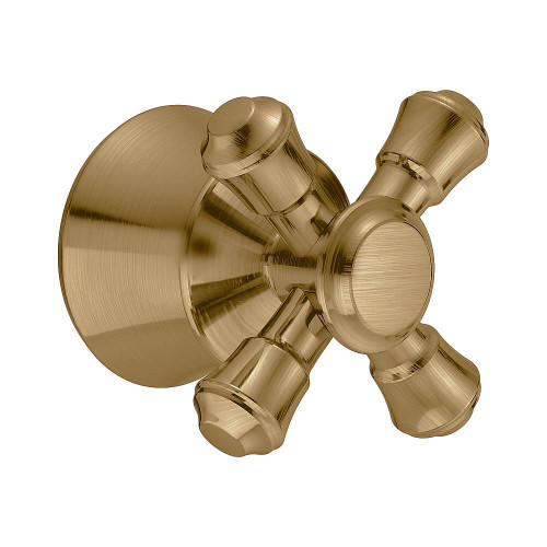 Single Cross Bath Handle Kit in Champagne Bronze
