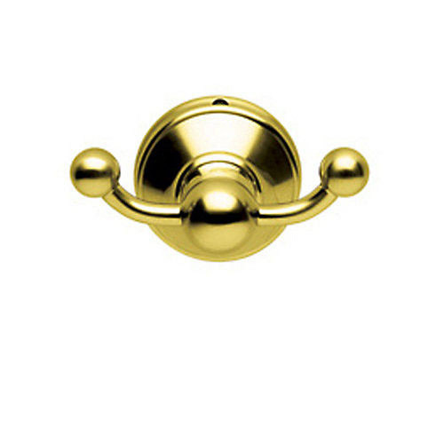 Rohl U.6622IB Double Hook Robe Hook in English Gold
