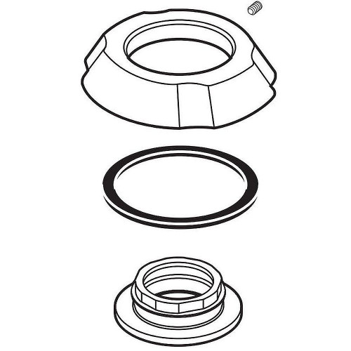 Flange Assembly - Widespread in Venetian Bronze
