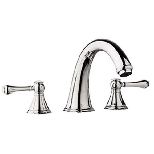 3-Hole Roman Tub Filler in Sterling