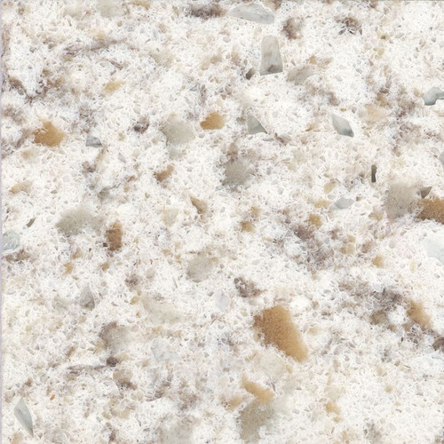 31-in x 19-in Bathroom Vanity Top with Eased Edge in Almond Delite