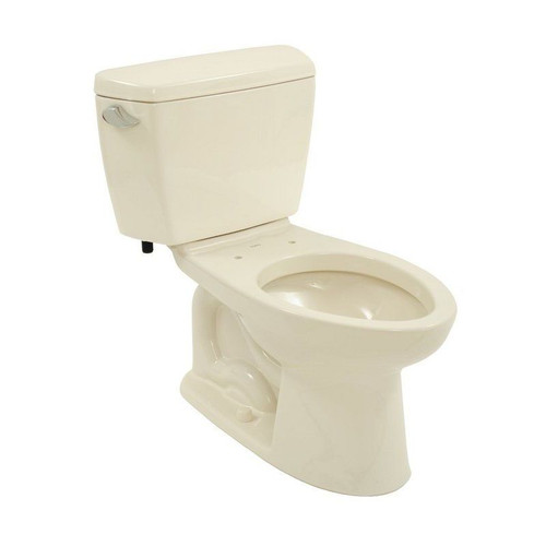 Toto CST744E#03 Two Piece Elongated 1.28 GPF Toilet with E-Max Flush System - Seat Not Included in Bone