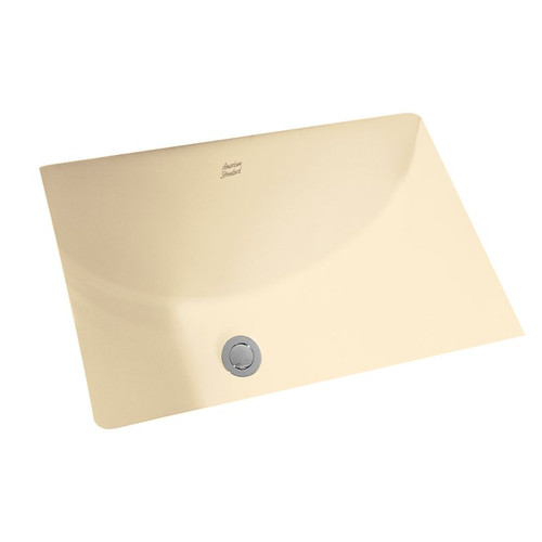Rectangular Undermount Sink in Bone