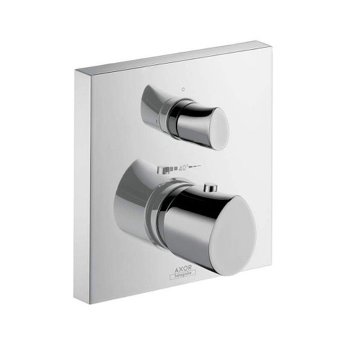 Axor 12715001 Thermostatic Valve Trim with Integrated Volume Control - Less Valve in Chrome