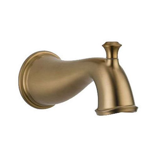 7-2/3" Diverter Tub Spout in Champagne Bronze