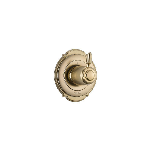 Delta T11855-CZ Victorian Three Function Diverter Valve Trim in Champagne Bronze