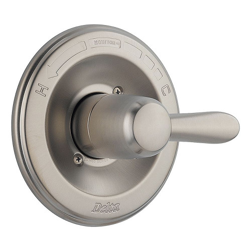 Delta T14038-SS Single Function Pressure Balanced Less Rough-in in Brilliance Stainless