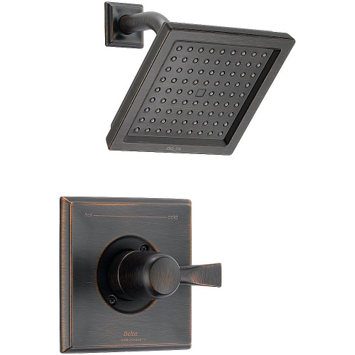 Delta T14251-RB Dryden Shower Trim Single Function Pressure Balanced Less Rough-in in Venetian Bronze